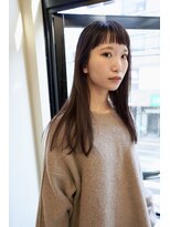 ヌース(NOUS)&nbsp;オン眉/前髪カット/レイヤーカット /透明感カラー/ボブレイヤー