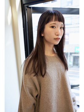 ヌース(NOUS) オン眉/前髪カット/レイヤーカット /透明感カラー/ボブレイヤー