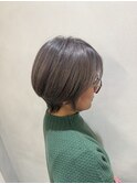 【篠原】白髪気になる方おすすめグレージュショート
