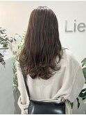 ブリーチなしダブルカラー/ミルクティーブラウン/ベージュ