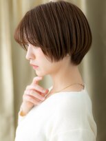 カバーヘアアンドスパ ブリス 浦和(COVER HAIR&SPA bliss) ブリーチなし小顔マッシュ大人美人ひし形ショートボブ30代40代X