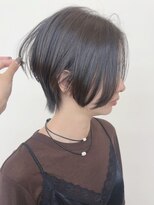 モリオフロムロンドン 原宿本店(morio from London)&nbsp;小顔こなれショートウルフ　顔まわりレイヤーカット　くびれヘア