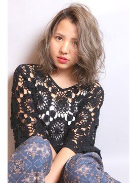 ネス(ness) [RIMMA]透明感グレージュ//おしゃれウェーブ