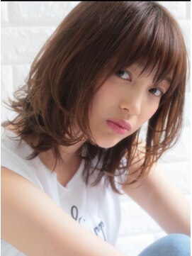 キース ヘアアンドメイク 恵比寿(kith. hair&make) kith.本田×大人かわいい 愛され カール ふわミディ