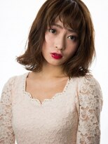 クアトログランシュ 水戸店(QUATRO×GranCieux)&nbsp;【QUATRO】大人カジルーズ外ハネミディー