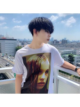 シン(syn) ブルーブラック　マッシュ