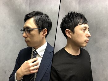 バーバー カットモード(barber Cut-mode)の写真/ビジネスシーンに合わせた髪型で好印象アピール★ON/OFFでスタイリングしやすいスタイルをご提案◎