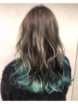 ファースト 山形店(first) ミントグリーングラデーションカラー