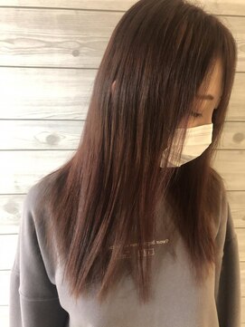 クレア(CREA) ピンクブラウン♪