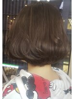 ヘアーワークス ヘルム 渋谷店(HAIR WORKS HELM)&nbsp;[HELM渋谷］ふんわりカールヘルシースタイルショコラアッシュ75