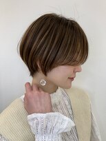 シー バイ ロンド 新宿(Sea by Lond)&nbsp;大人キレイショート丸み、くびれショートボブ