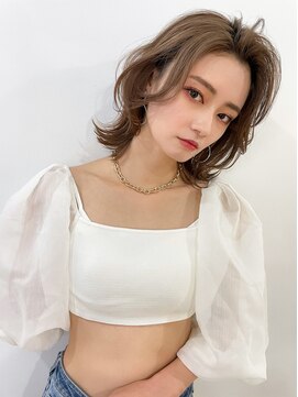 ジーナ 名駅(XENA.) 《xena/中島》色気のあるくびれヘア×顔まわりレイヤー