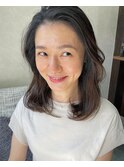 30代40代50代60代愛されふんわり綺麗めレイヤーデジタルパーマ