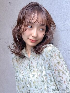 オーブ ヘアー ラルゴ 広島祇園店(AUBE HAIR largo) 20代・30代_パーマ風巻きスタイル