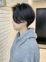 ヘアメイク シンズ レインボー(Hair Make SHIN'S RAINBOW)&nbsp;ショートボブ/大人巻き/ぷつっとボブ/ナチュラルカラー/高松