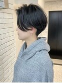 ショートボブ/大人巻き/ぷつっとボブ/ナチュラルカラー/高松
