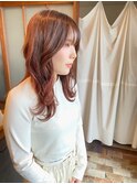 顔まわりレイヤーロング