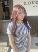 【seren】ブリーチなしピンクカラー20代/30代/40代/50代