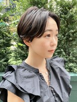 ビュートリアム265(BEAUTRIUM 265) ショート/ショートヘア/銀座/ハンサムショート/前髪なしアッシュ