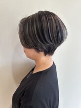 ヘアーアンドメイク アンジュ 中野店(Hair&Make ange) ショート×コントラストハイライト