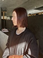 ソソ 与野(So/So)&nbsp;ボブ/ピンクブラウン/暖色カラー/ショート