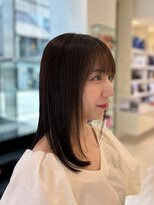 エアー 銀座タワー(AIR)&nbsp;ブリーチなし透明感カラー　アッシュベージュ