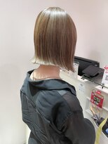 バブ バイネオリーブ(Bab by neolive)&nbsp;ワンレン/切りっぱなしボブ/小顔ボブ/ハイライト