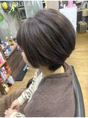 アッシュ系カラーのグラボブ