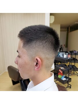 ハングアウト(Hangout) 坊主フェード