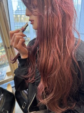 ヘアーワークス ヘルム 渋谷店(HAIR WORKS HELM) 【HELM渋谷】RED COLOR