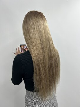 ベルグローアルファ(BELLE GROW ALPHA) シールエクステ/ハイトーンカラー/髪質改善