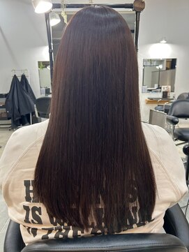 クララ バイ マニスオブヘアー(CLALA by Manis of hair) ストレートロング/ココアブラウン/艶髪