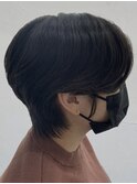 耳かけですっきり！大人ハンサムショート