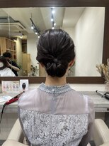 アミー 駒澤(Ammy komazawa) 【お呼ばれヘア】シニヨンスタイル