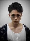 メンズかき上げリバースパーマ/メンズ/新橋/理容室