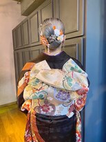 エディット トウキョウ(e.dit tokyo)&nbsp;【MILK/MURIEL Misa】振袖ヘア着物アレンジ卒業式ヘアセット