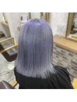 クラビス プラチノ(CLAVIS PRATINO) ダブルカラー/ペールラベンダーカラー/切りっぱなしロブ