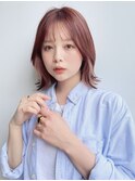 【Say.福岡】くびれボブ×インナーカラー×ラベンダーピンク