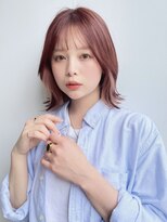 セイドット フクオカ(Say.FUKUOKA)&nbsp;【Say.福岡】くびれボブ×インナーカラー×ラベンダーピンク