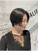★イメチェンメルティーカラー似合わせカットショート