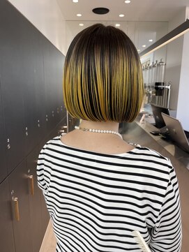 ロンドシエル 横浜(Lond ciel) ボブ/デザインカラー/アンブレラカラー