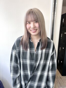 ブリックバイブレイス 千葉 千葉中央(brick by brace)の写真/【千葉駅7分千葉中央1分】経験豊富なstylistが作る高クオリティーな最旬style#ケアブリーチ#デザインカラー