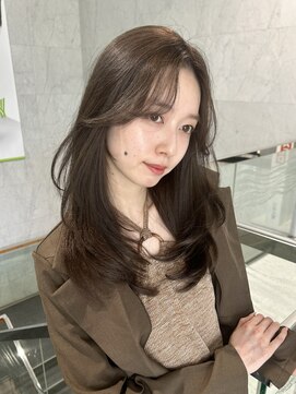 ユーフォリア 渋谷グランデ(Euphoria SHIBUYA GRANDE) レイヤーカット　ショコラベージュ