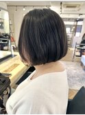 切りっぱなしボブミニボブパーマくびれボブ外ハネボブ内巻きボブ
