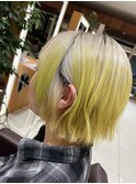 ホワイトミルクティー×イエロー