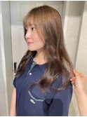 【立川cres小山】ブリーチなしベージュ