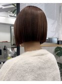 ぱっつんボブ/ヘイリーボブ/切りっぱなしボブ