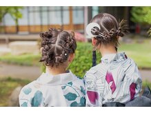 美容室 ウェル(Well)の雰囲気（ヘアアレンジ/結婚式お呼ばれ/成人式、各ヘアセット承ります。）