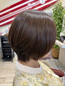 ルックス(LOOKS)の写真/上品で可愛い大人女性に♪骨格や髪質を見極め、あなたにぴったりのショートヘアをご提案します。