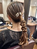美容室ヒラトヤ 仙北店&nbsp;大人気☆編み下ろしスタイル